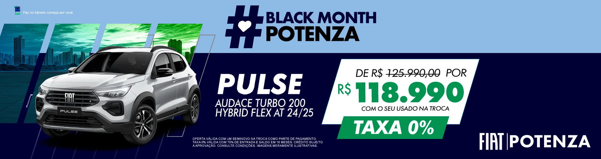 PULSE HYBRID DISPONÍVEL A PRONTA ENTREGA!